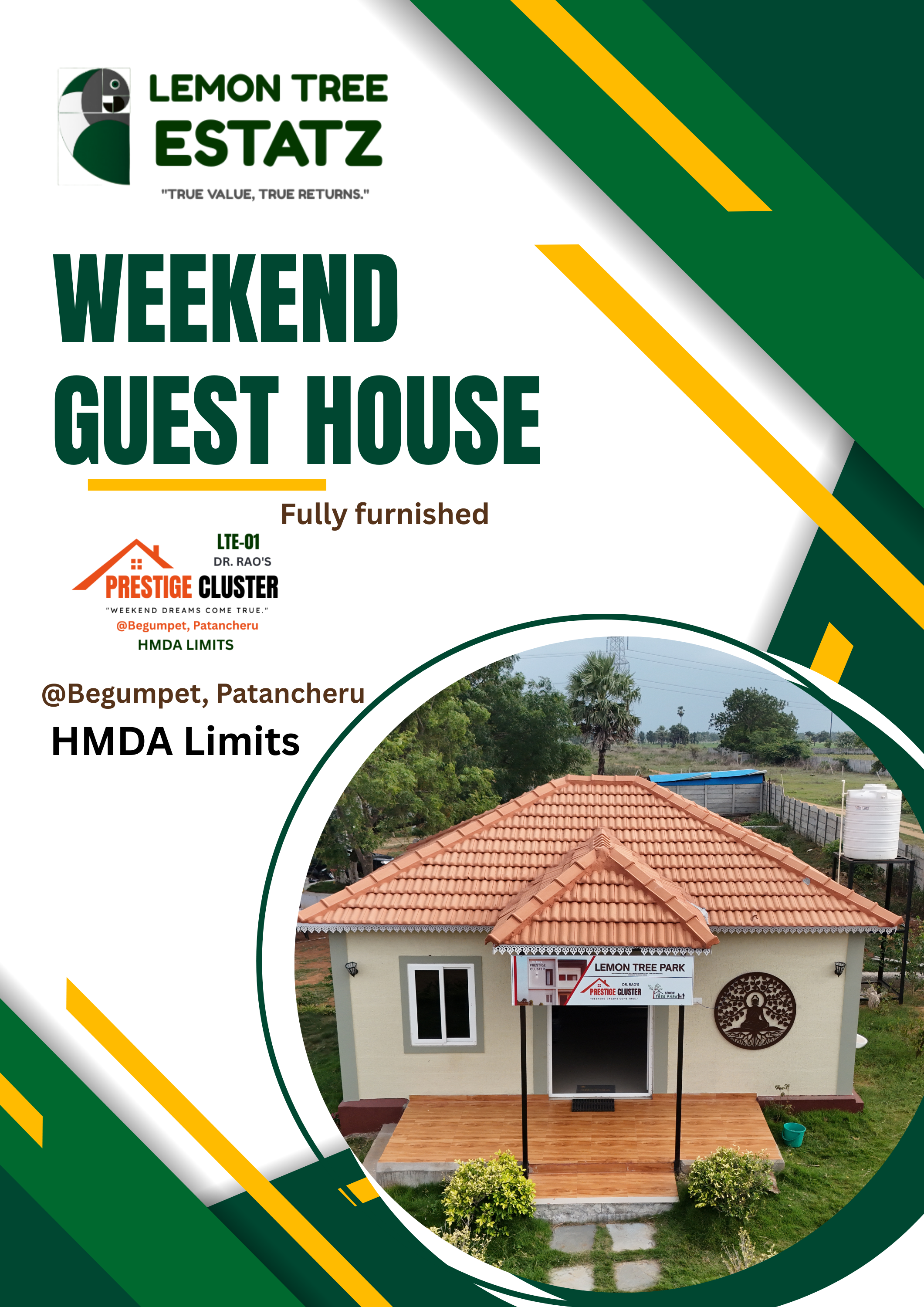LTE-1  Dr. Rao's Prestige Cluster  @Begumpet, Patancheru.